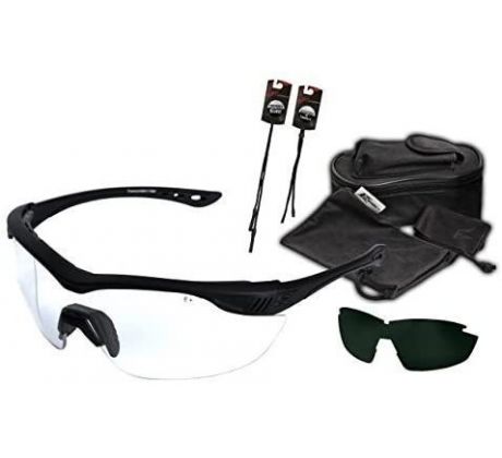 EDGE Tactical OVERLORD balistické ochranné brýle, CLEAR a G15 ČIRÁ A TMAVÁ